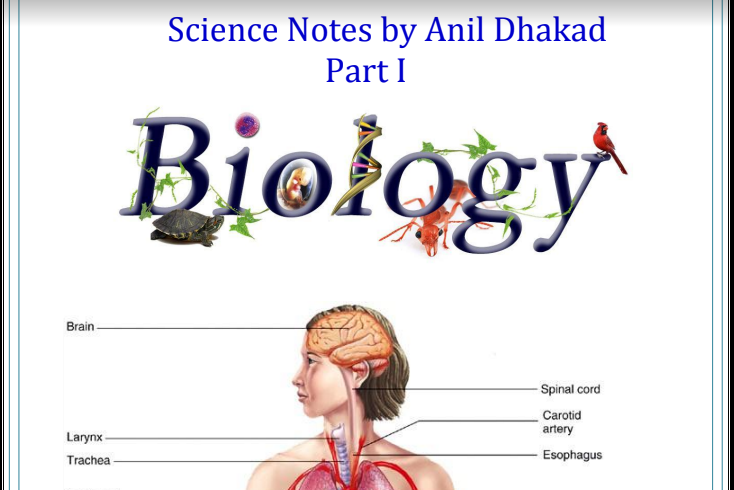 General Science Notes PDF (Biology in Hindi)