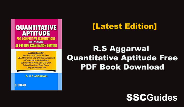 R.S Agarwal Math book for competitive exams